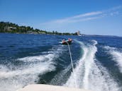  Lake Coeur D'Alene Réservez le bateau à moteur Chaparral 180 SSE sur le lac Coeur d'Alene