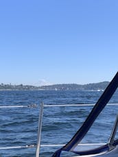 Puget Sound Sailing Adventure on 32' Hunter Sailboat