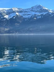 Luxurious pontoon in Interlaken with private captain  (Thun/Interlaken/Jungfrau)