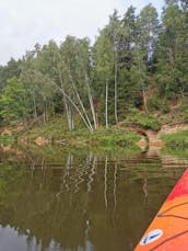 4.5 hours Ligatne - Sigulda Kayaking Trip