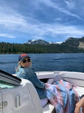 24' Four Winns Bowrider Private Charter on Beautiful Lake Tahoe
