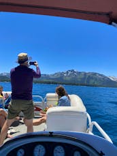 G3 Party Barge Tritoon Powered 150 Hp Engine with Bimini Top in South Lake Tahoe