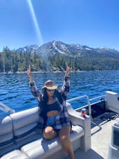 21' Party Pontoon Lake Tahoe! (up to 10)