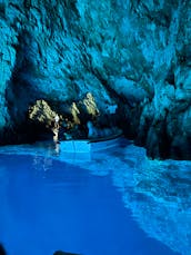 PRIVATE boat tour to BLUE CAVE & 5 Islands tour from Split/Hvar