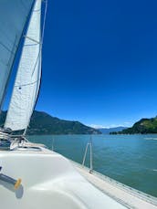Sail the Legendary Wind of Howe Sound on 40' Sailing Yacht Charter