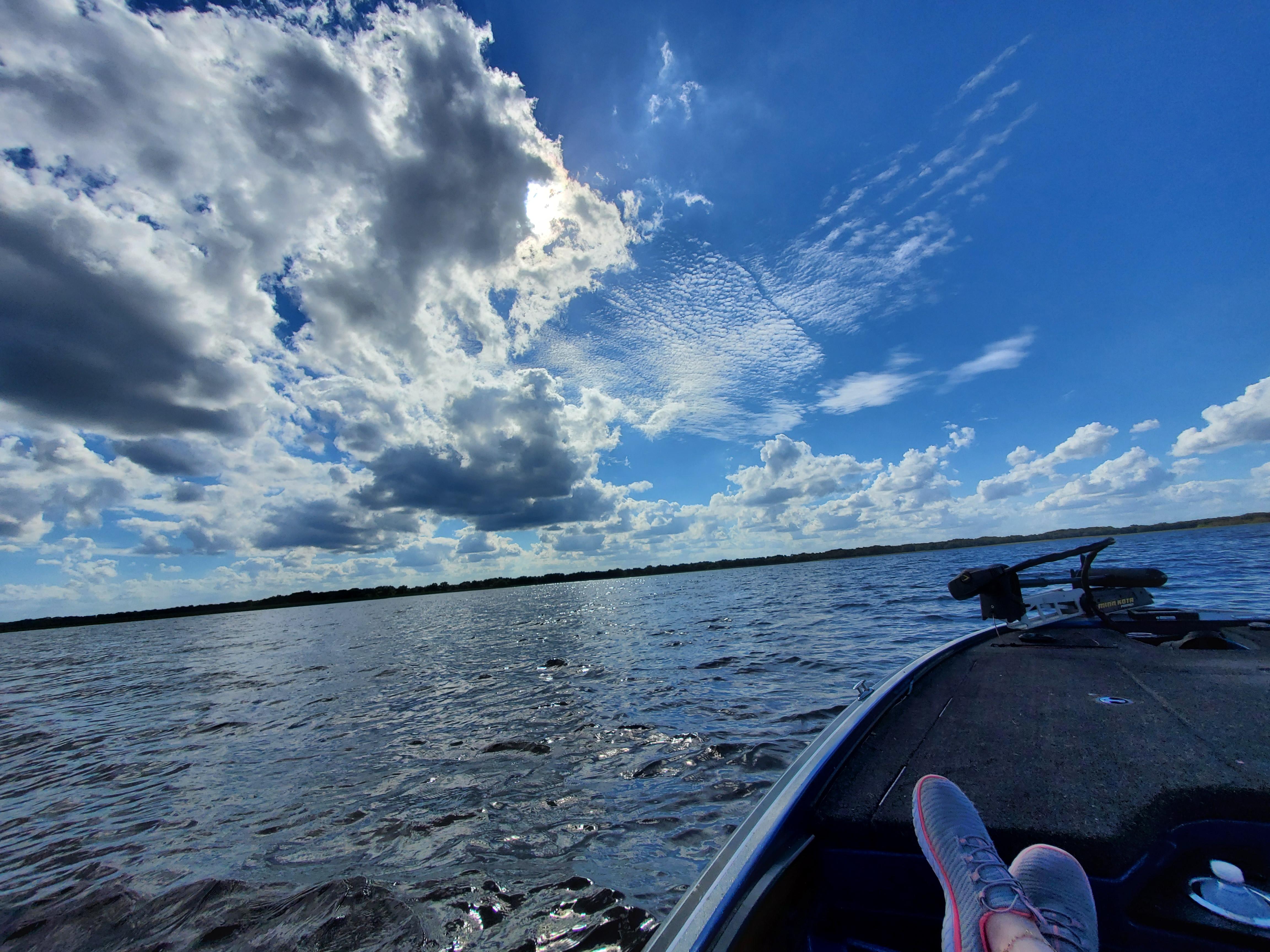 Bass Fishing Boat in St. Cloud on Big Lake Toho