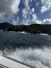 Explore the USVI and BVI on a 32ft Cape Horn Private Charter Boat!