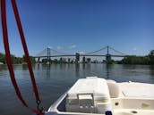 AWESOME AVALON Pontoon Boat Rental in Dynamic Downtown Toledo