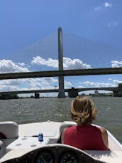 AWESOME AVALON Pontoon Boat Rental in Dynamic Downtown Toledo