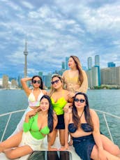 Ready to Party on 34ft MTX Stylish Motor Yacht in Toronto (8 people)