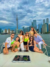Ready to Party on 34ft MTX Stylish Motor Yachts in Toronto (8 or 10 people)