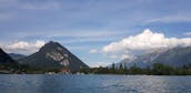 Luxurious pontoon in Interlaken with private captain  (Thun/Interlaken/Jungfrau)