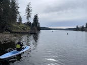 Kayak Rental on the beautiful lakes of Victoria, British Columbia