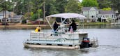 20-Foot Sweetwater Pontoon Boat for Rent in Virginia Beach FREE GAS!