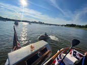 The Innamorata... Best Party Yacht on the Potomac!  56' of Mahagony & Teak