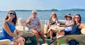 27’ Luxury Premier Pontoon for Rent on Lake Minnetonka