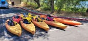 Group Kayak Rentals Singles and Tandems for use at Folsom Lake and Lake Natoma