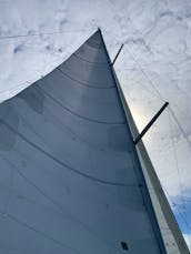 Charter this 42ft Sailboat in Edgewater, Maryland for upto 6 persons and sail on beautiful Chesapeake Bay and beat inflation.  Same prices this year as last!!